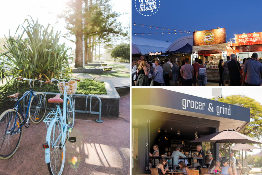 Things to do on the Gold Coast - Grocer & Grind, Nightquarter, Bike Riding along the beach Esplanade